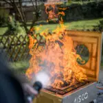 Feuer löschen am Fire Trainer